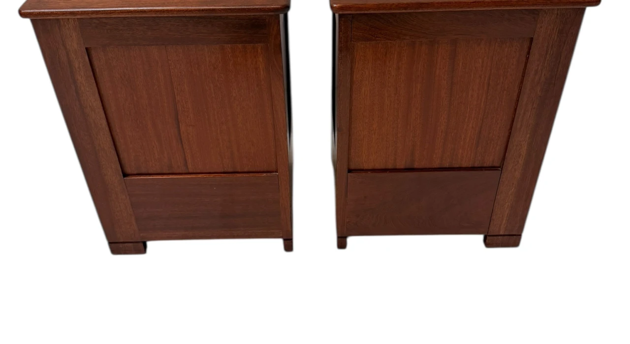 Art Deco Modernist Nightstands by J.A. Muntendam for L.O.V. Oosterbeek, 1920s 2